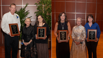 The Downers Grove and Glendale Campus Littlejohn Award recipients for 2024.