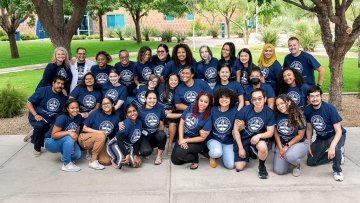 Students and Diversity Council members at the Glendale campus.