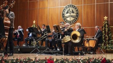 The West Valley Symphony performing Sounds of the Season at Midwestern University.