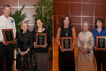 The Downers Grove and Glendale Campus Littlejohn Award recipients for 2024.