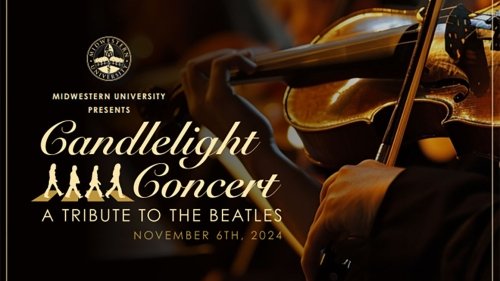 Candlelight Concert, tribute to The Beatles on November 6, 2024.