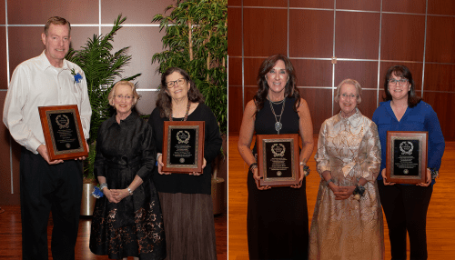 The Downers Grove and Glendale Campus Littlejohn Award recipients for 2024.