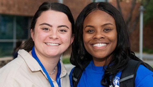 Women in medicine mentor and protégé picture.