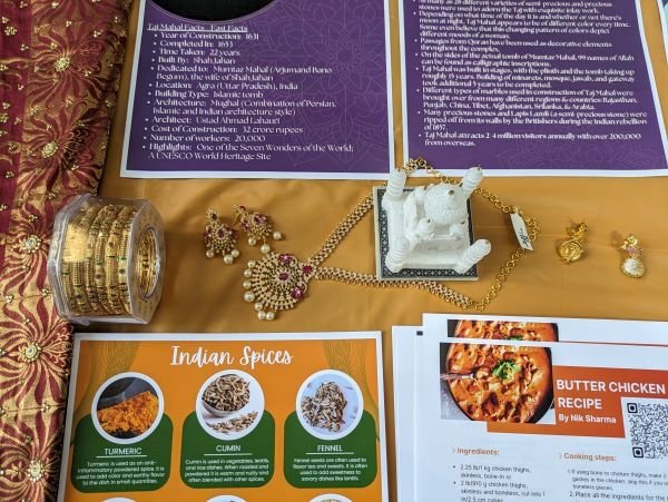Artifacts and information about India.