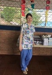Sarah Kjenstad, Pharm.D., participated in an eight-day medical mission trip to Nicaragua.